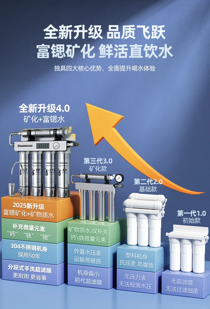 Water purifier Household direct drinking Kitchen tap faucet Pre-filter Ultrafiltration purifier Water dispenser
