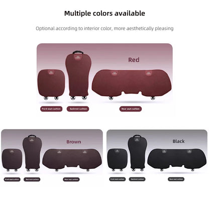 Car Seat Pad Backrest Mat Ice Silk Flax Seat Cushion Covers For Chery Tiggo 7 Pro 8 4 5 3 2 T11 5X Amulet Fora QQ IQ Fulwin