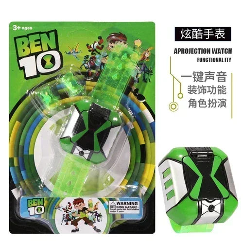 Ben10 Omniverse Action Figures Omnitrix Ben Tennyson Projection Watch Sound Light Doll Model Collect Ornaments Gifts Toy