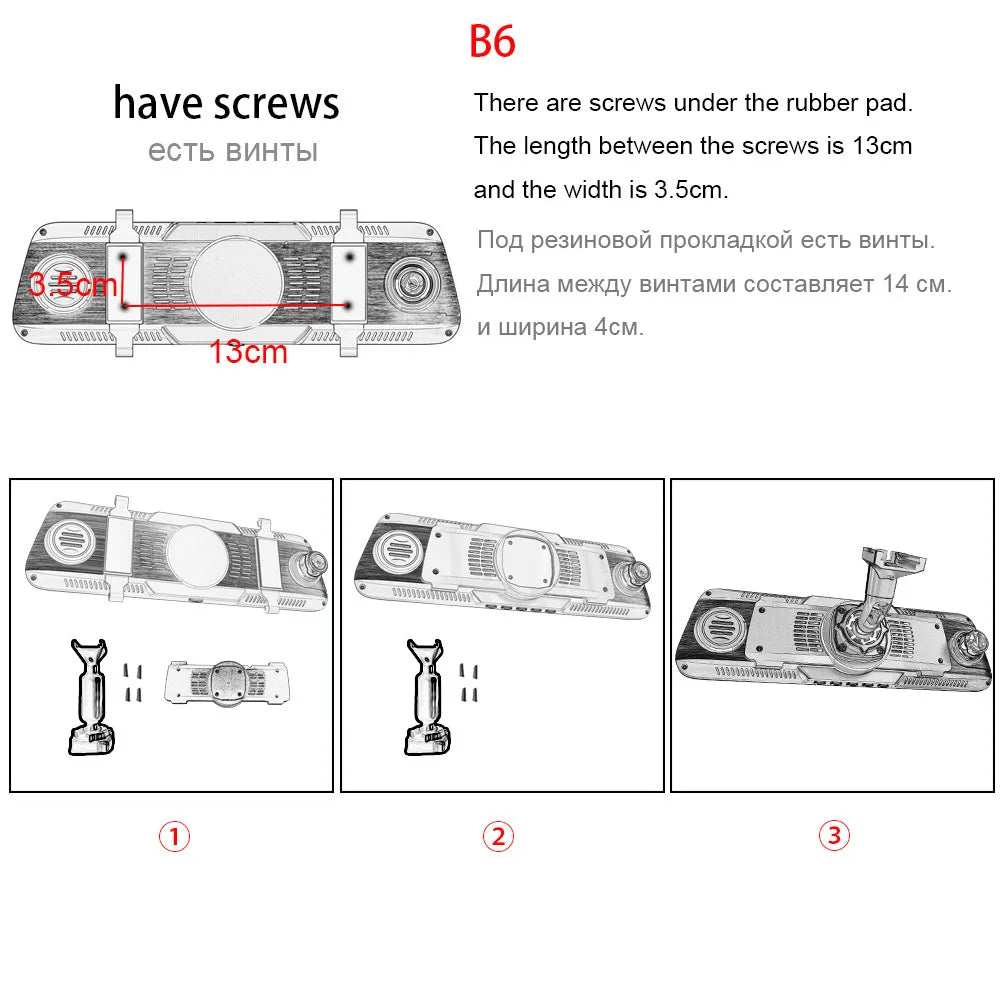 Special Bracket Mount for Rearview Mirror Car DVR Dash Cam No.1...No.288 Interior Rearview Mirror Mount Car DVR Holder Mounts