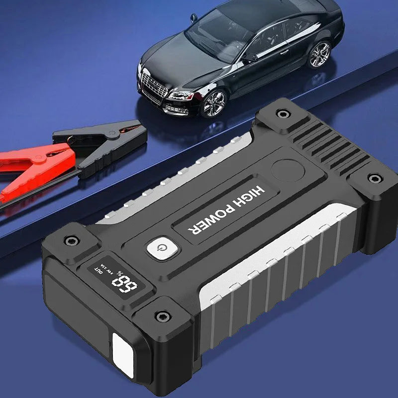 SUKIN Super Capacitor Jump Starter for Car 12V Instant Start Portable Emergency Power Supply for Automotive Battery Dead Cell