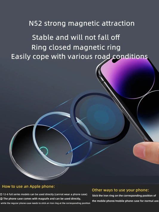 Car Phone Holder Mount for Tesla Model Y Junipe Model3 Highland Cold air low Temperature Charg Magnetic Car Phone Support Frame