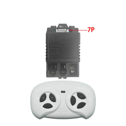 JR1858RXS 7P Children's Electric Ride on Toys Car 2.4G Bluetooth Remote Control Receiver Transmitter with Smooth Start Function