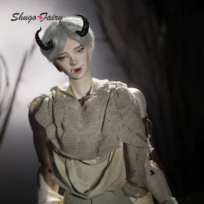 Yeixiuluo Bjd Doll 1/3 Taiyang Uncle Realistic Horn Vampire Resin Fullest Art Dolls Toy for Girls MA New Year Gifts Shugafairy