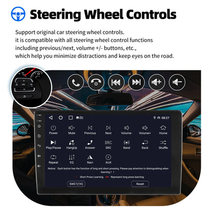 ESSGOO 7 9 10" Car Radio Android Auto Carplay Car Stereo Multimedia Player Universal WIFI GPS Autoradio Car Intelligent Systems