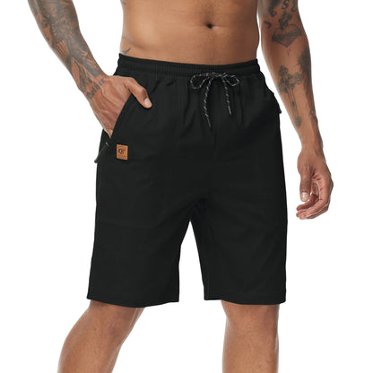 Summer Fitness Training Cargo Shorts, Men's Sweatpants Jogging Athletic Pants Tactical Casual Shorts Pants