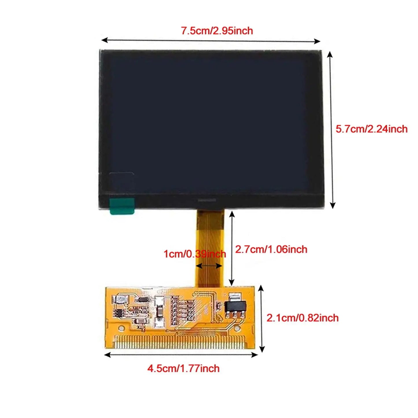 1pc New LCD Car Screen For Audi S3 8L Audi TT 8N Audi A6 C5 4B Car Electronics Car Multimedia Player