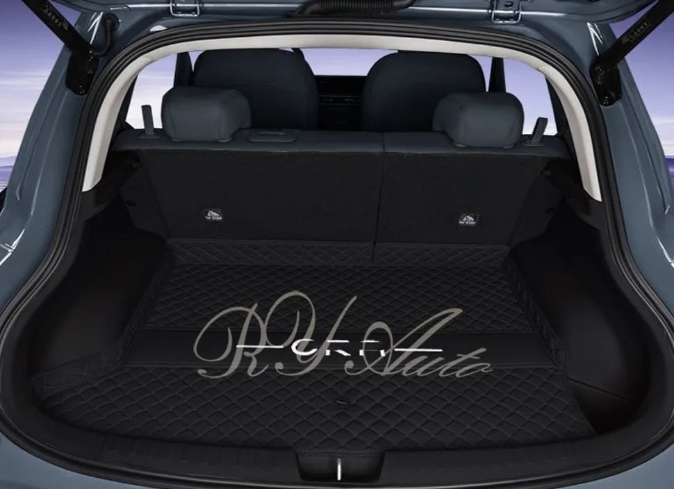 Leather Car Rear Trunk Mats For GWM Ora 5 2025 2026 2027 5seat Anti-dusty Storage Back Cargo Cover Interior Pad Auto Accessories
