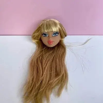 Beautiful Bratzdoll Makeup Doll Girls Love Cute Dolls head plastic head