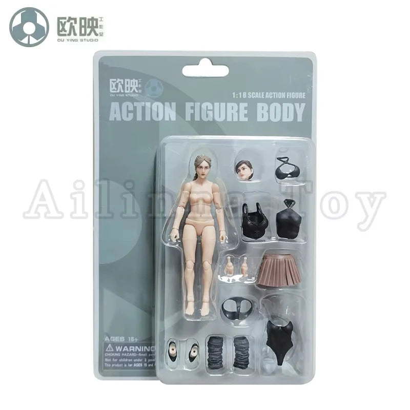 Ou Ying Studio 1/18 Planet Green Valley PGV 3.75inch Action Figure Girls War EFSA Female Figures Anime Model