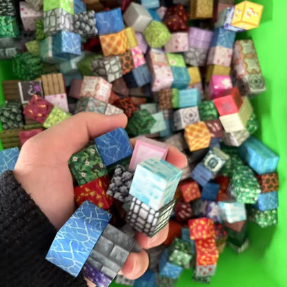 Magnetic Building Blocks 10-500PCS Mini World Magnet Set Bricks DIY STEM Construction Educational Toys for Christmas Gifts
