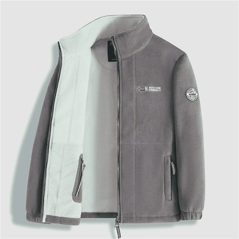 Brand New Winter Jacket For Men Thick Polar Fleece Outdoor Quality Design Warm Man Fashion Male Autumn Outwear