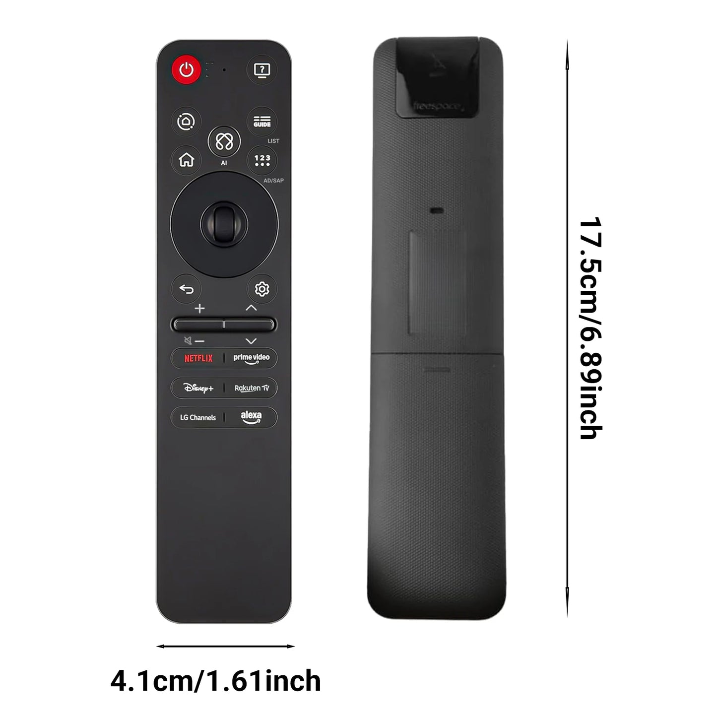 Universal Voice MR25GA Magic Remote Control, Compatible with 2025 LG TVs Bluetooth voice AKB76046603 AKB76046602 AKB76046608