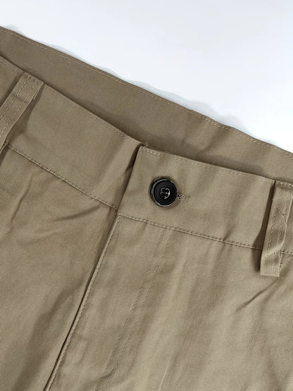 Men's Fashion Cargo Pants — Casual, Loose Fit with Multi-Pocket Design; Ideal for Outdoor Activities.
