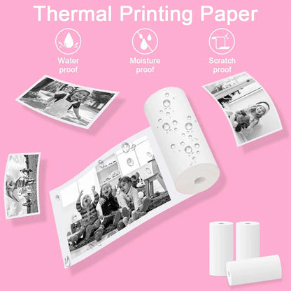 16 Rolls Thermal Paper 57x25 Mm Printing Label Roll for Mobile POS Photo Printer Cash Register Rolling Paper Office Stationery