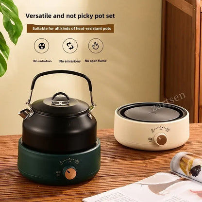 Electric Cookware Heating Base 500W Electric Heater Coffee Stove Home Manual Adjustable temperature Cooking Heater