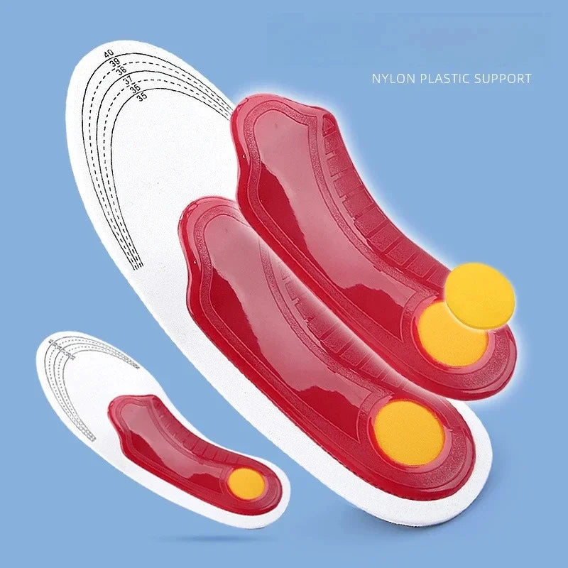 1-6Pairs Orthotic Insole High Arch Support Flatfoot Orthopedic Insoles For Feet Ease Pressure Plantar Fasciitis Pain Relief