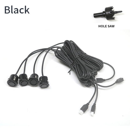 4pcs 18.5mm Car Parking Sensor Park tronic Reverse Probe Black Red Grey Silver White for Vehicles Sensor Fitting