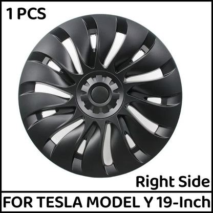 1PCS/4PCS Hub Cap Performance Replacement 19 Inch Wheel Cap Automobile Hubcap Full Rim Cover Accessories For Tesla Model Y 2024