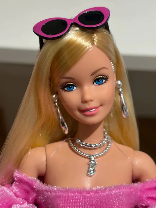 2026 New Arrival Genuine Barbie Signature Deluxe Fashion Series Pink & Black Lace Collectible Doll Toy Gifts