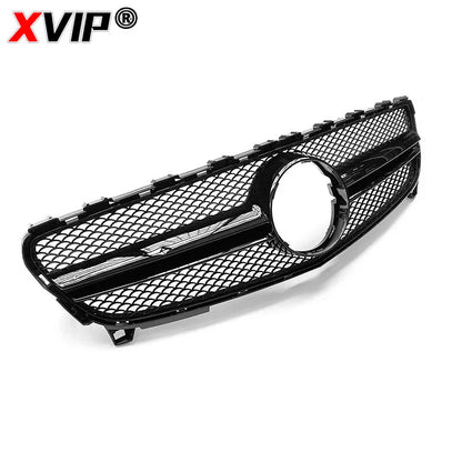 XVIP Diamonds Style Grille For Benz A-Class W176 2016-2018 A180 A200 A250 A45 AMG Front Racing Grille GTR Style Bumper Grille