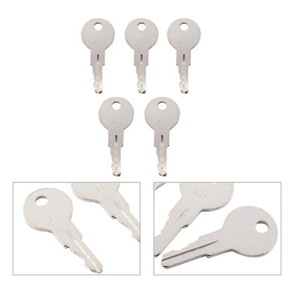 1/5/10/30/50PCS 587 Key For JLG Heavy Construction Equipment 7012587 Ignition Starter Key 587 ELI80-0106