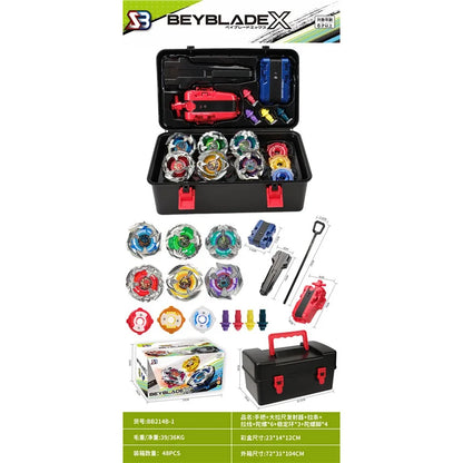New alloy gyro attack suit with two-way transmitter combat gyro tool storage box gift Hurricane CX BX alloy gyro vs PK game.