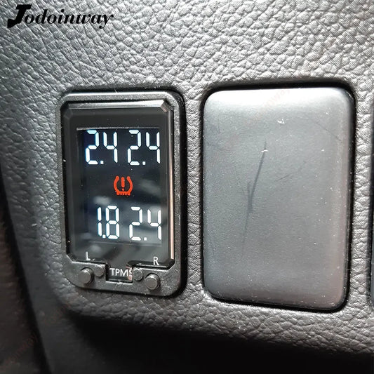 Digital LCD Tire Pressure Monitor System OBD TPMS Display Security Monitoring Alarm For Toyota Corolla 2014 Car Accessories