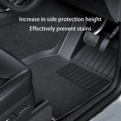RHD Car Floor Mats For Tesla Model YL Launch2026 Luggage Mat Set Four Seasons Waterproof Anti-slip Trunk Mat Model YL Floor Mats