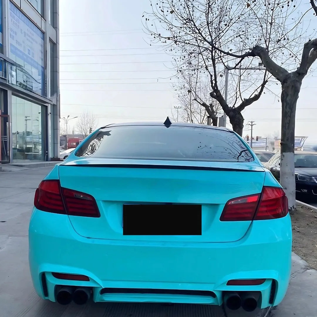 Rear Racing Roof Spoiler Wing Car Accessories Glossy Black Trunk Lip M5 M4 MP Style For BMW 5 Series F10 F18 2010-2017 520i 528i