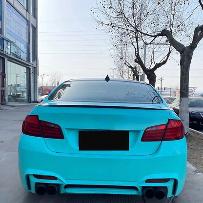 Rear Racing Roof Spoiler Wing Car Accessories Glossy Black Trunk Lip M5 M4 MP Style For BMW 5 Series F10 F18 2010-2017 520i 528i