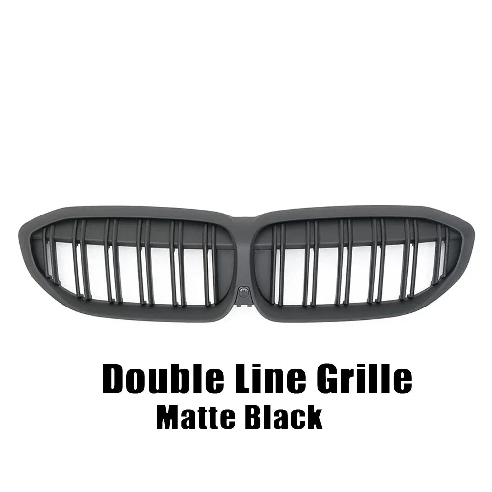 XVIP Front Bumper Kidney Grill Diamonds Style Grille For BMW 3-Series G20 G21 2019-2022 318i 320i 320d 330i 340i 340d M Sport