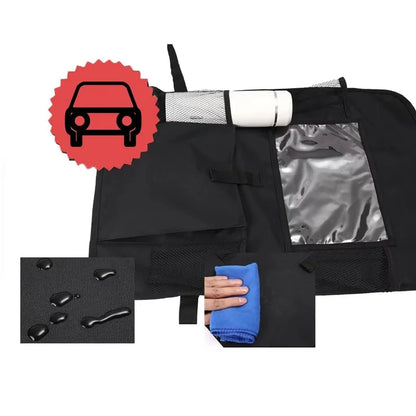 Car Seat Organizer Multifunctional Oxford Fabric Back Multi Pocket Storage Bag For FIAT 500 500E 500L 500C 500S 500X Accessories