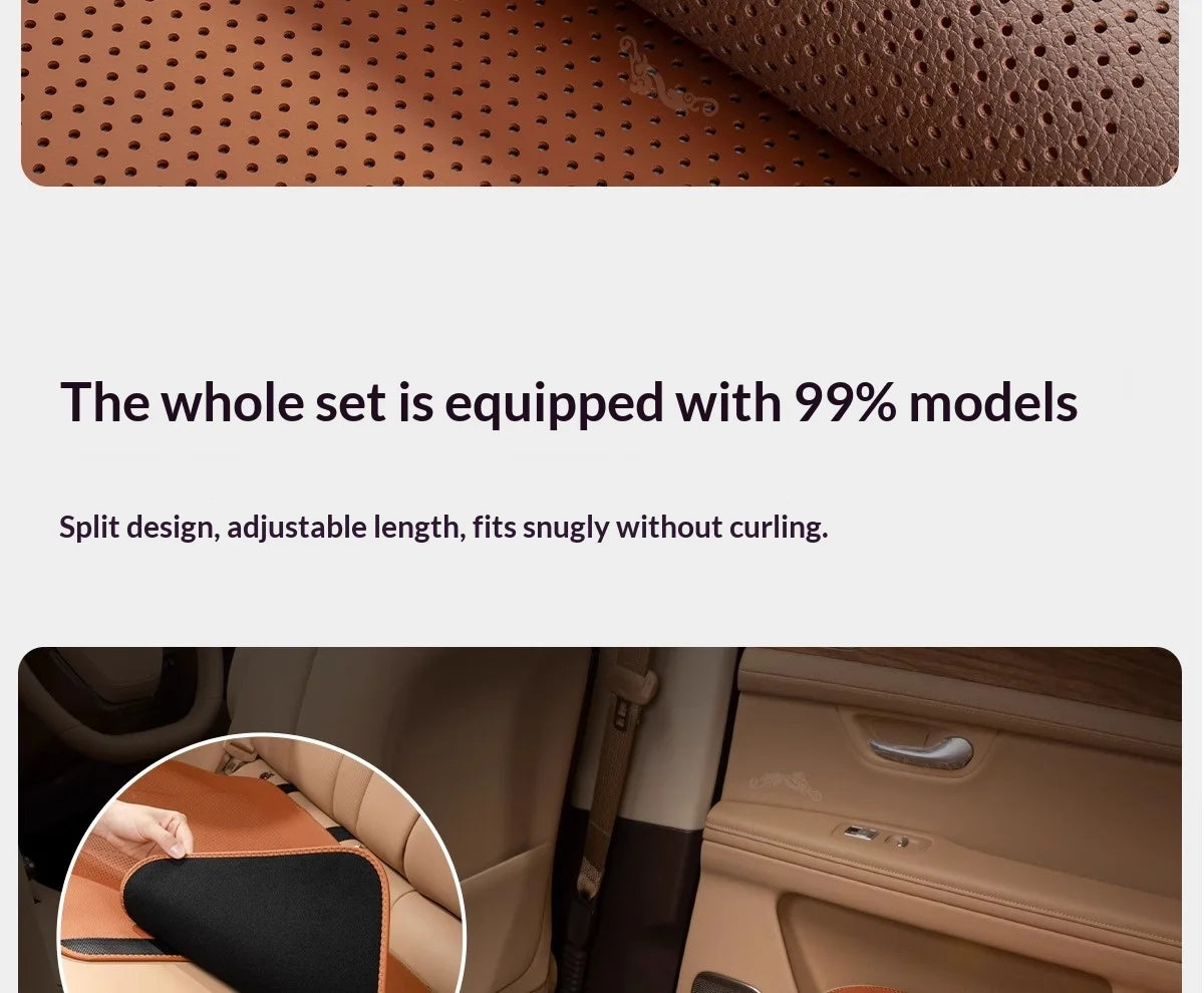 Four Seasons General Motors High end Summer Thin Design Car Rear Seat Cushion Ventilation and Breathability
