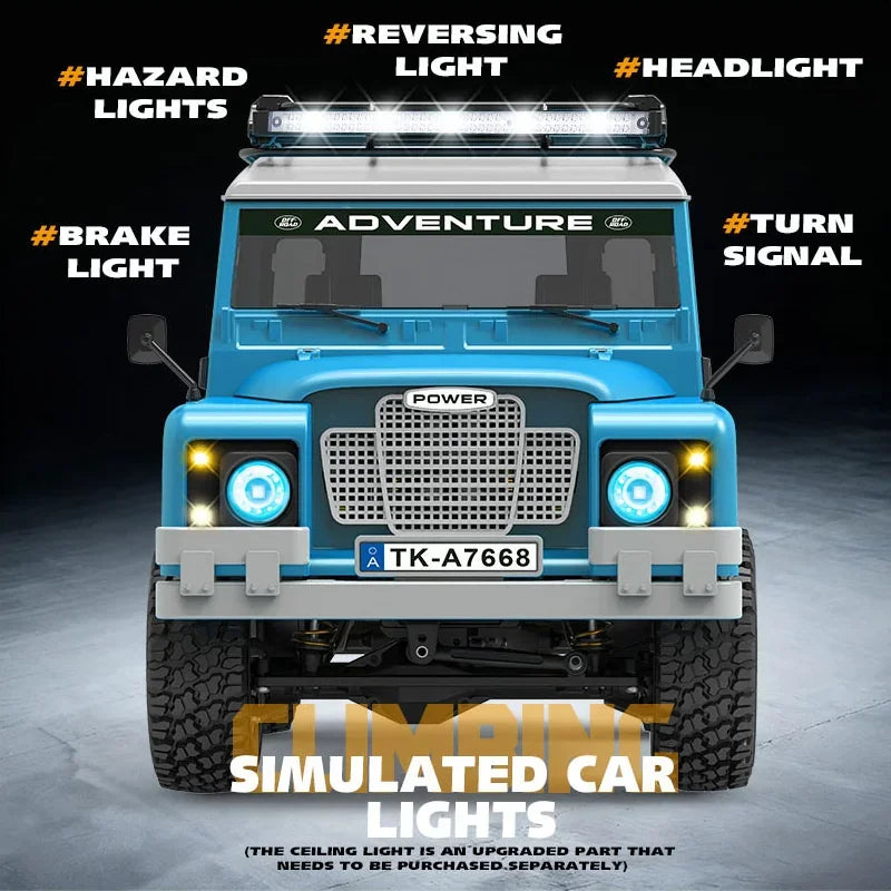 In Stock New 1:10 Full Scale Pickup All Terrain Simulation Off Road Climbing Vehicle RC CAR