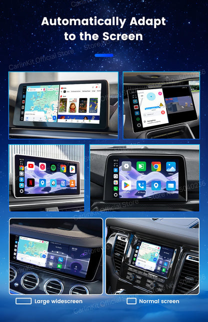CarlinKit CarPlay Ai Box Android 15 Ultra2 SM6350 8GB+128GB Smart Android TV Box Wireless CarPlay Android Auto GPS For OEM Cars