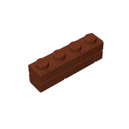 300pcs Bulk Building Blocks Thick wall Figures Bricks 1x4 Dots Educational Creative Size Compatible With 15533 Toy for Children