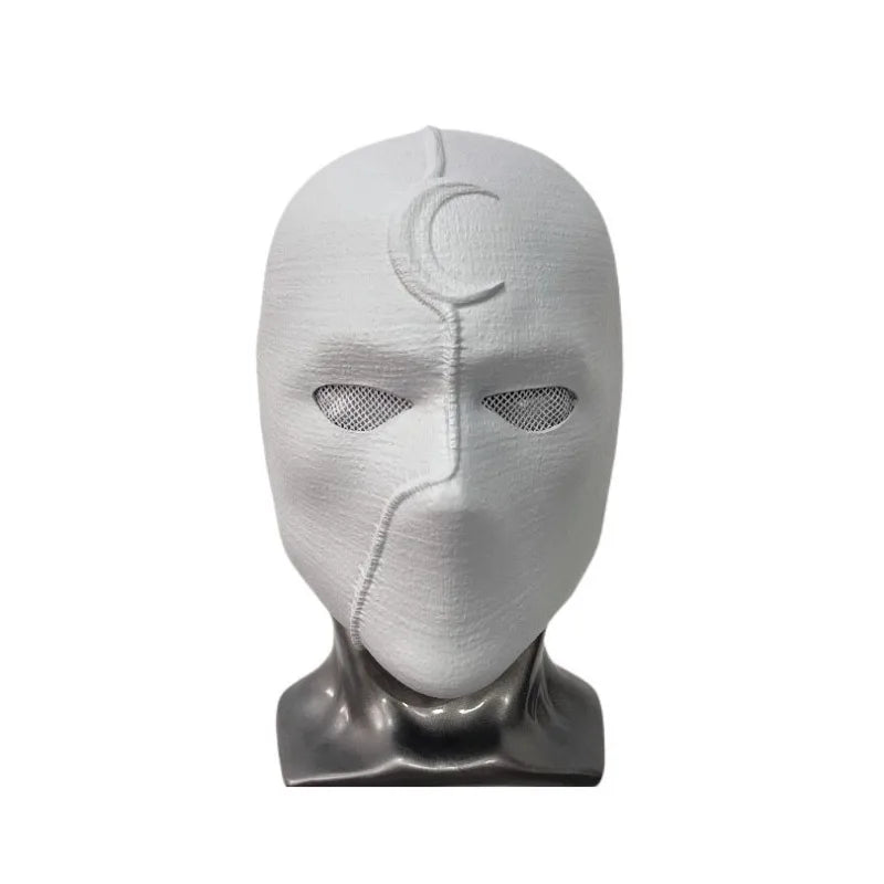 Anime Peripherals Marc Spector Figure Mask Hood Moon Knight Figurine Weaponry Decoration Collection Gifts Safety Toys