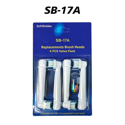 8/20/80Pcs/Lot Electric Toothbrush Head For Oral B Sensitive Replacement Brush Heads D25 D30 D32 D18 4739 3709 4728 D4510 D12013