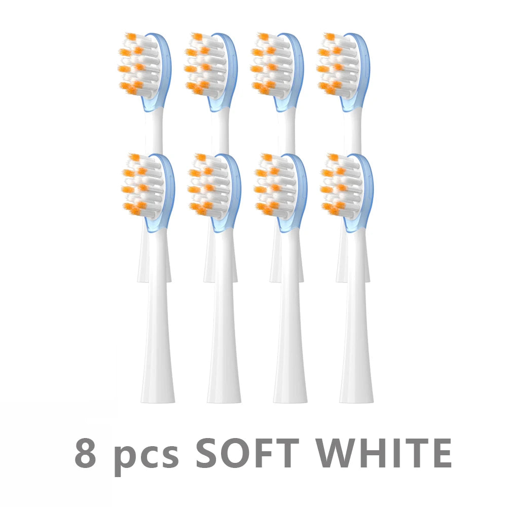 Replacement Toothbrushes Head for Usmile All Series Usmile Y1S/Y4/U1/U2/U3/P1/P4 Sonic Electric Toothbrush Soft Silicone Nozzles