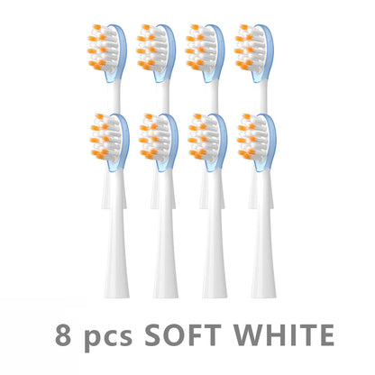 Replacement Toothbrushes Head for Usmile All Series Usmile Y1S/Y4/U1/U2/U3/P1/P4 Sonic Electric Toothbrush Soft Silicone Nozzles