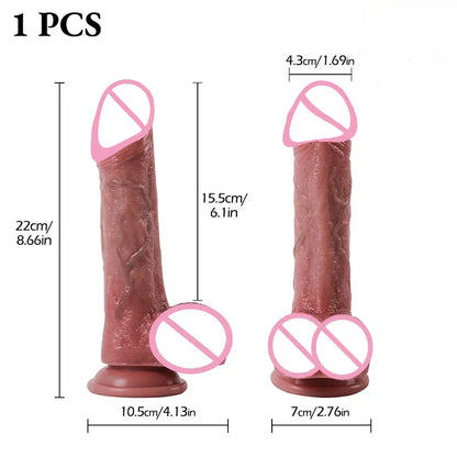 Super Realistic Dildo Waterproof Silicone Penis Adult Sex Toys Anal Vagina Masturbator Dildo with Suction Cup Cock Gode Massager