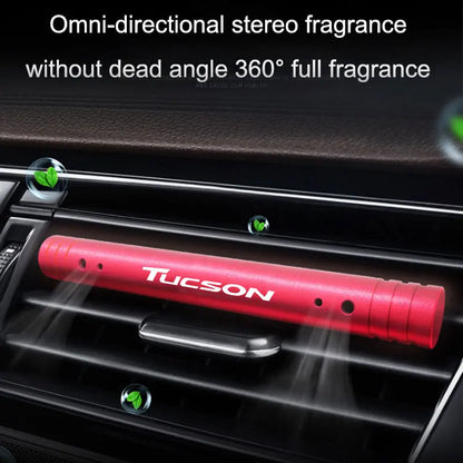 Car Air Freshener Smell Styling Air Vent Perfume Flavoring Air Freshener For Hyundai Tucson ix35 JM LM TL Interior Accessories