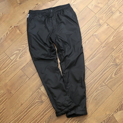 Coolbar Men's Winter Thickened Fleece Lined Casual Pants Footed Warm Cotton Trousers Fashionable Long Pants Basic Style ...