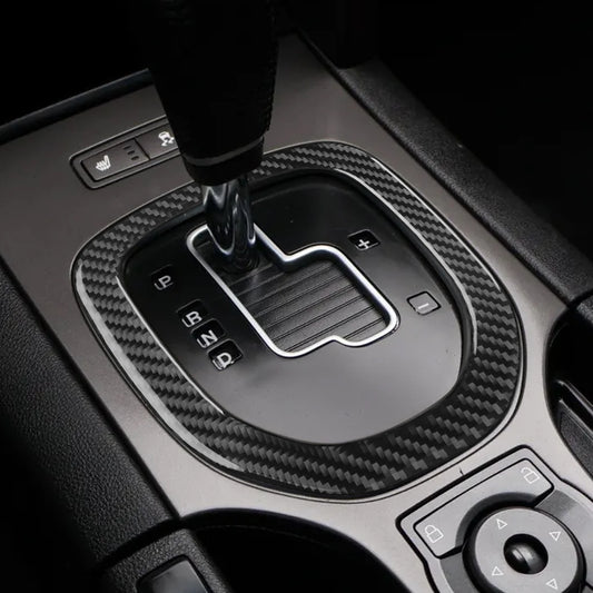 For Pontiac G8 2008-2009 For Holden Commodore 2006-2012 Carbon Fiber Gear Shift Frame Panel Trim Cover Car Accessories Sticker