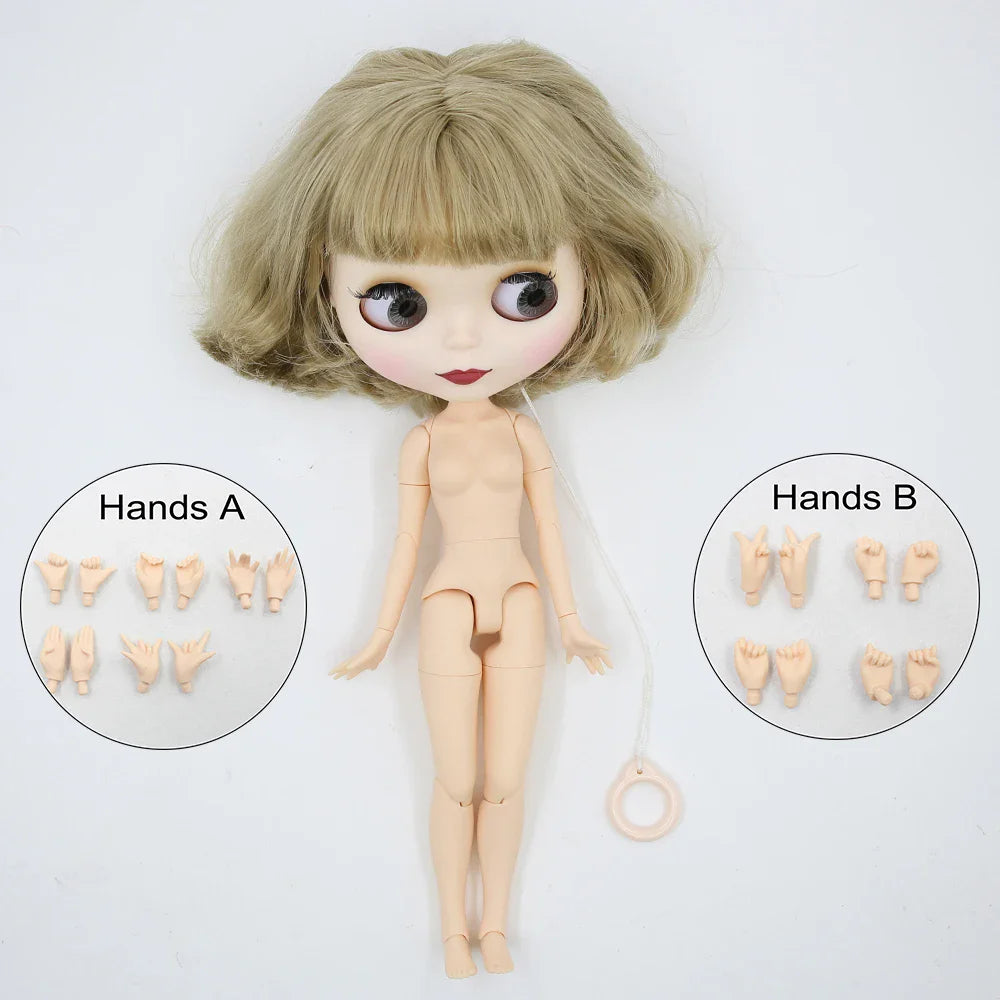 ICY DBS Blyth doll 1/6 bjd Matte face joint body 30cm toy girls gift