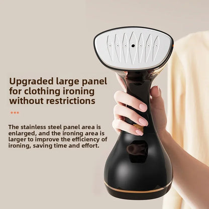 Handheld garment steam iron 1800W 3-level adjustment rapid heating steam iron portable suitable for home and travel use