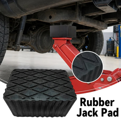 Car Lift Rubber Jack Pad Blocker Jack Pad Shock-Absorbing Support For Car Jacks Lifting Equipment Elastic Blocks Accessories