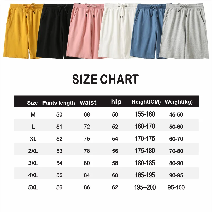 Summer New Men's Pure Cotton Shorts With Custom Printed Embroidery LOGO Outdoor Loose Drawstring Casual Shorts