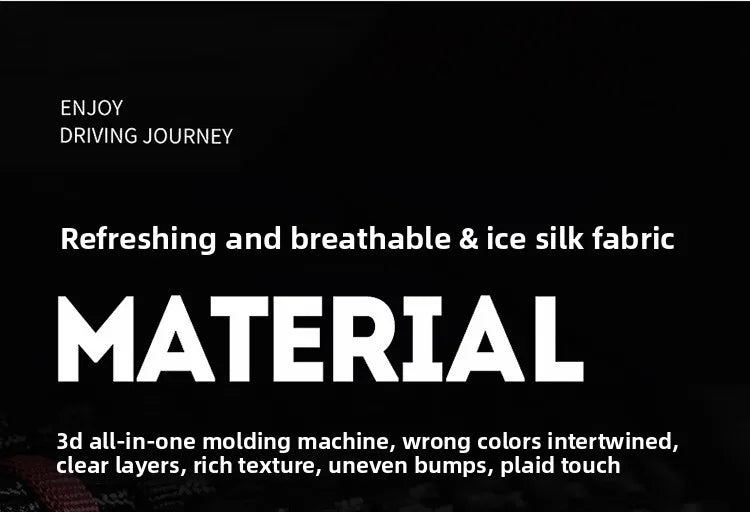 Universal Auto Split Seat Car Full Seat Cover Breathable Ice Silk Nappa Leather Car SUV Cushion Full Seats Cover Protection